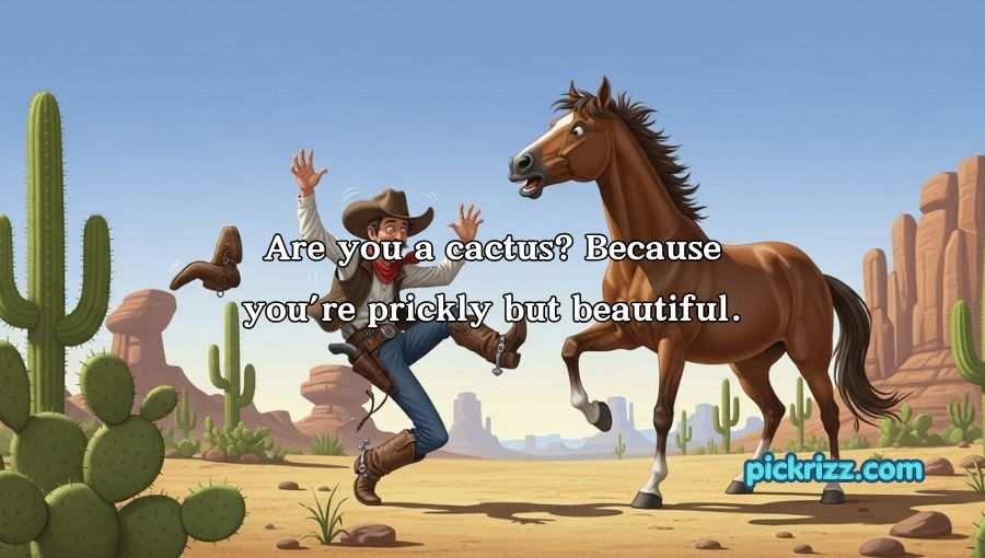 Cowboy Pick Up Lines