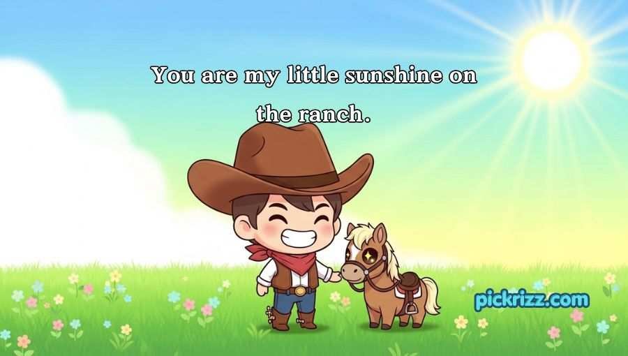 Cowboy Pick Up Lines
