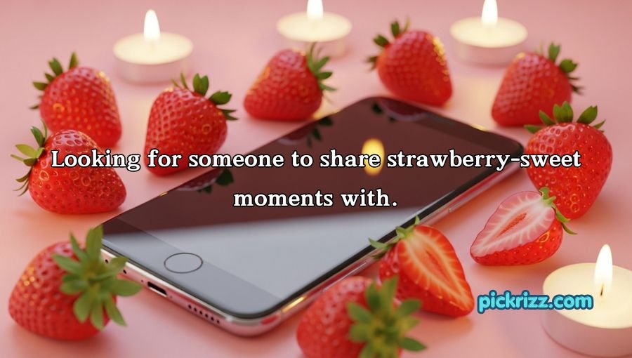 Strawberry Pick Up Lines