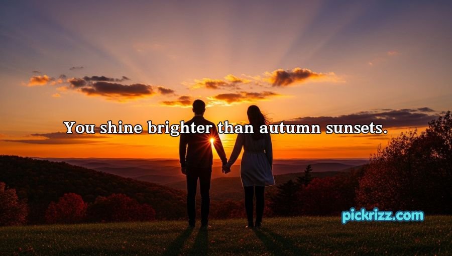 Autumn Pick Up Lines