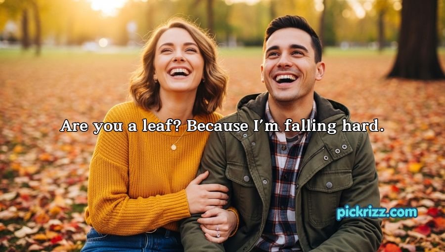 Autumn Pick Up Lines