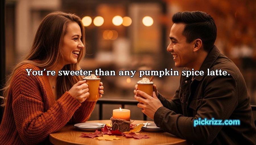 Autumn Pick Up Lines