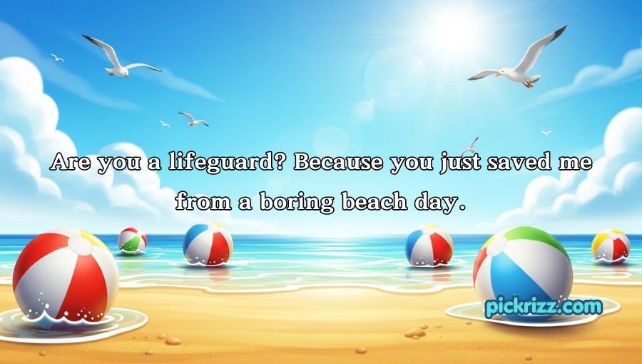 Best Beach Pick Up Lines