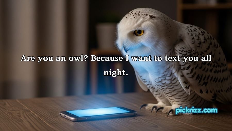 Best Owl Pick Up Lines