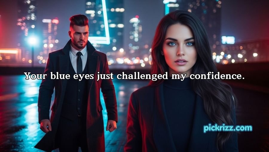Blue Eyes Pick Up Lines