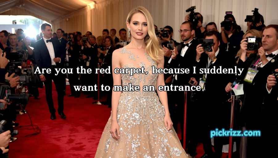 Celebrity Pick Up Lines