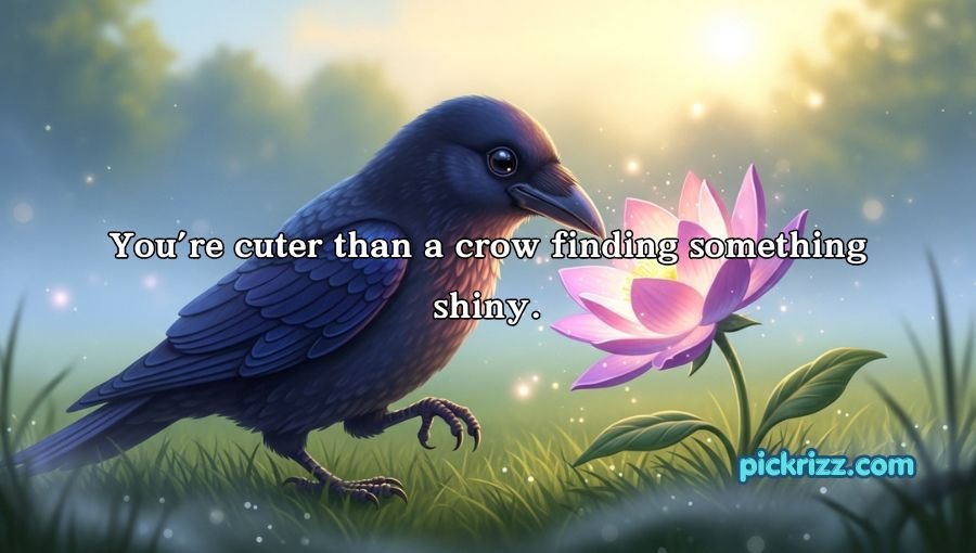 Crow Pick Up Lines