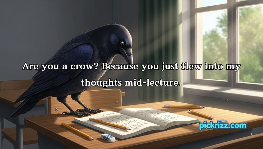 Crow Pick Up Lines