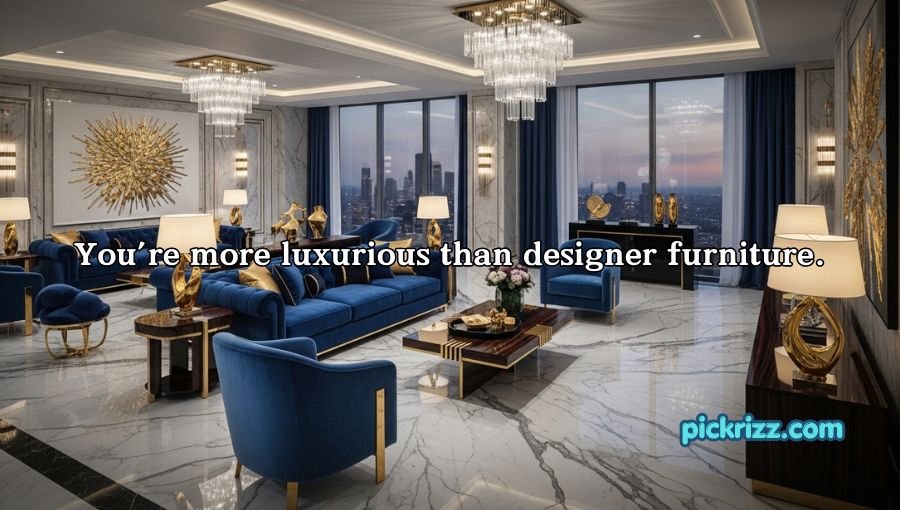 Furniture Pickup Lines