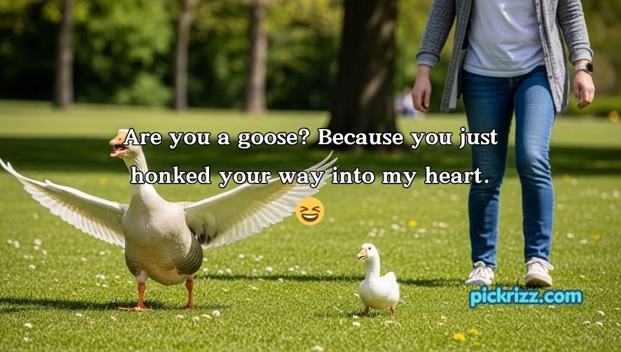 Goose Pickup Lines