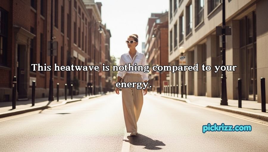 Hot Weather Pick Up Lines