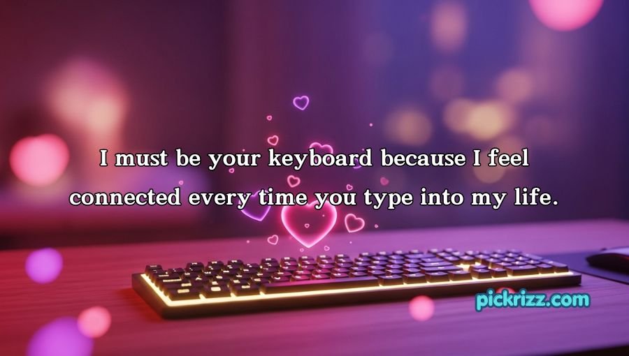 Keyboard Pickup Lines