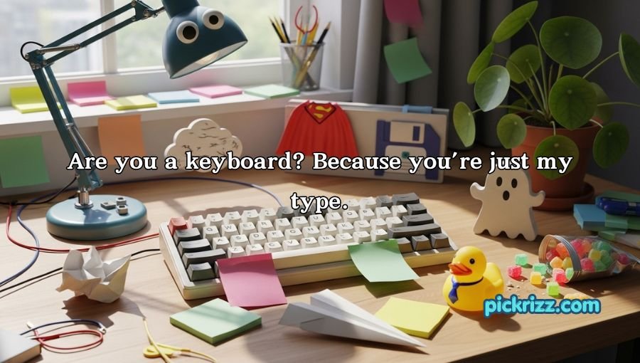 Keyboard Pickup Lines