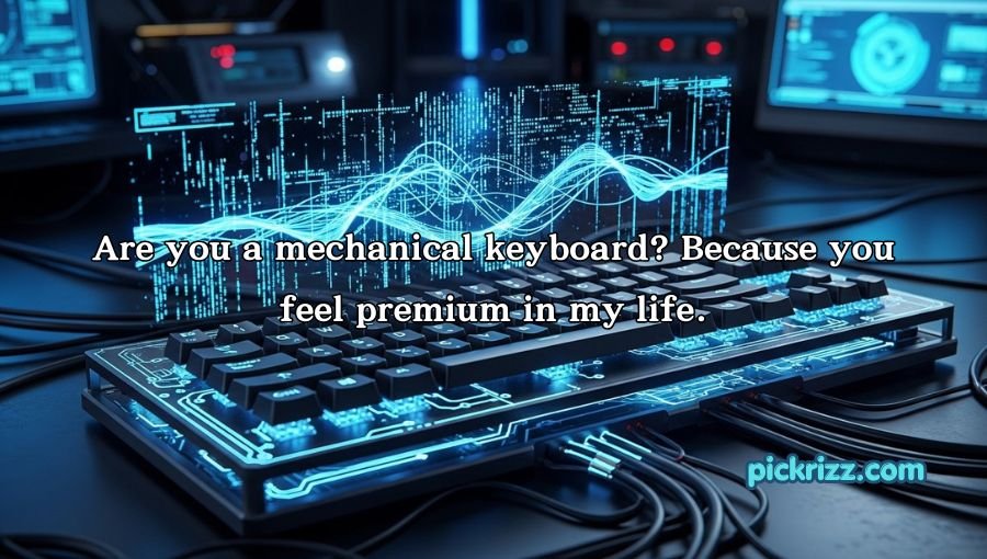 Keyboard Pickup Lines