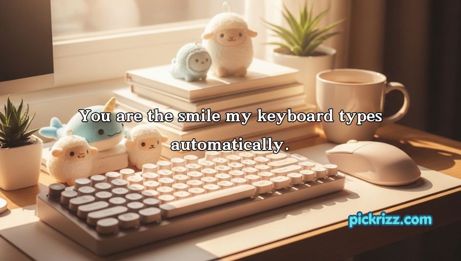 Keyboard Pickup Lines