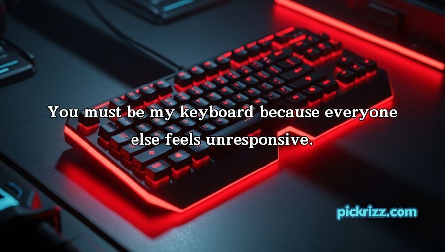 Keyboard Pickup Lines