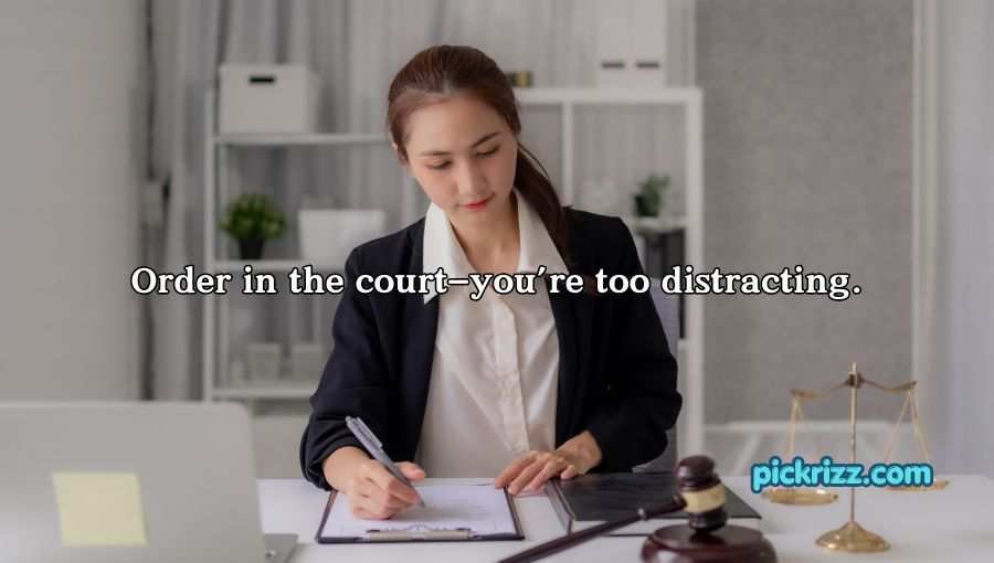 Lawyer Pick Up Lines
