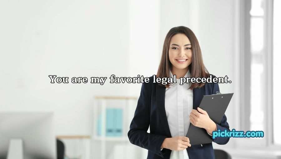 Lawyer Pick Up Lines