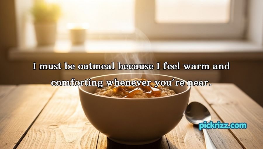 Oatmeal Pick Up Lines