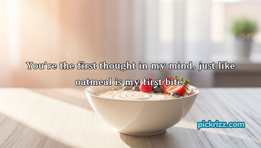 Oatmeal Pick Up Lines