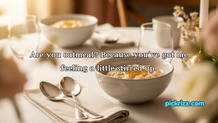 Oatmeal Pick Up Lines