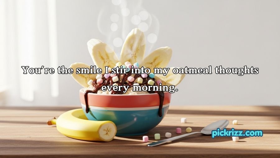 Oatmeal Pick Up Lines