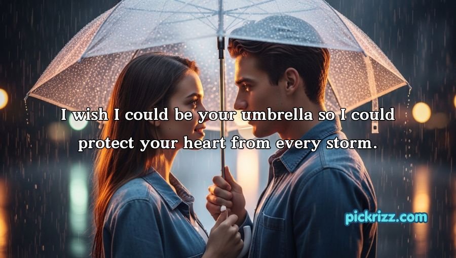 Rain Pickup Lines