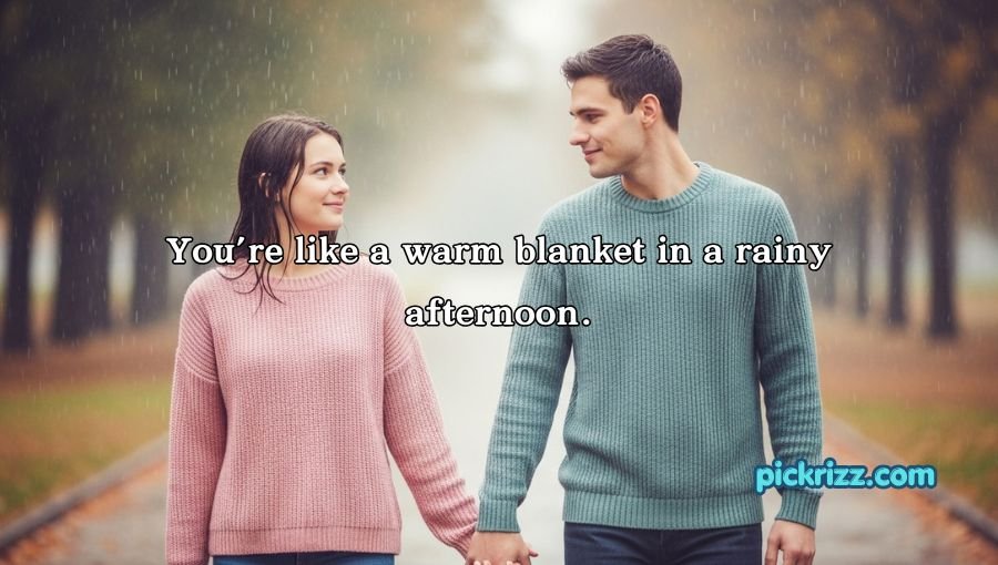 Rain Pickup Lines