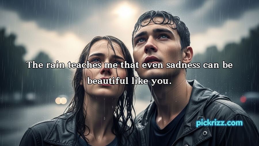 Rain Pickup Lines