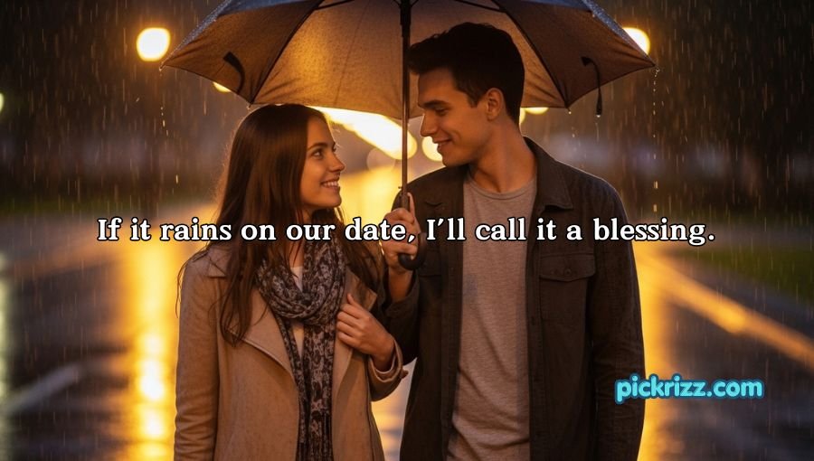 Rain Pickup Lines