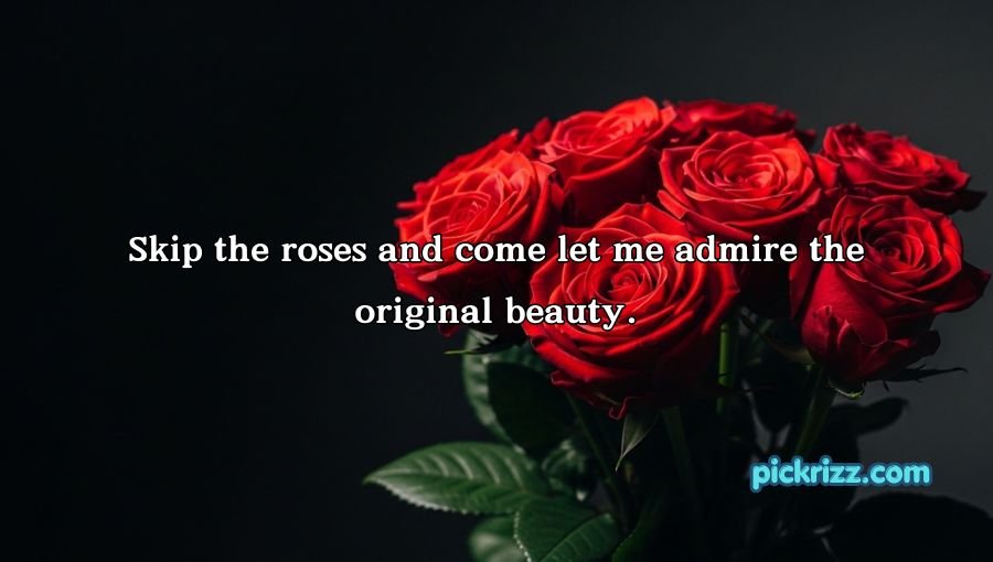 Red Roses Pick Up Lines