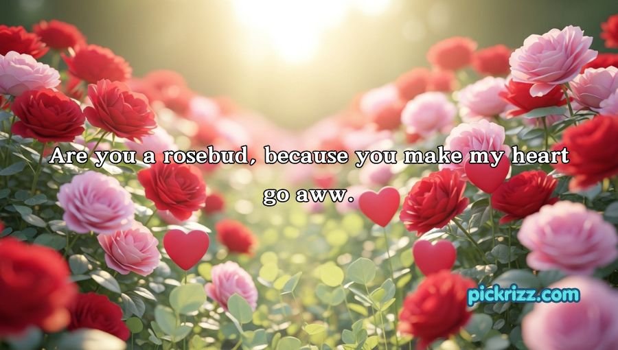 Red Roses Pick Up Lines