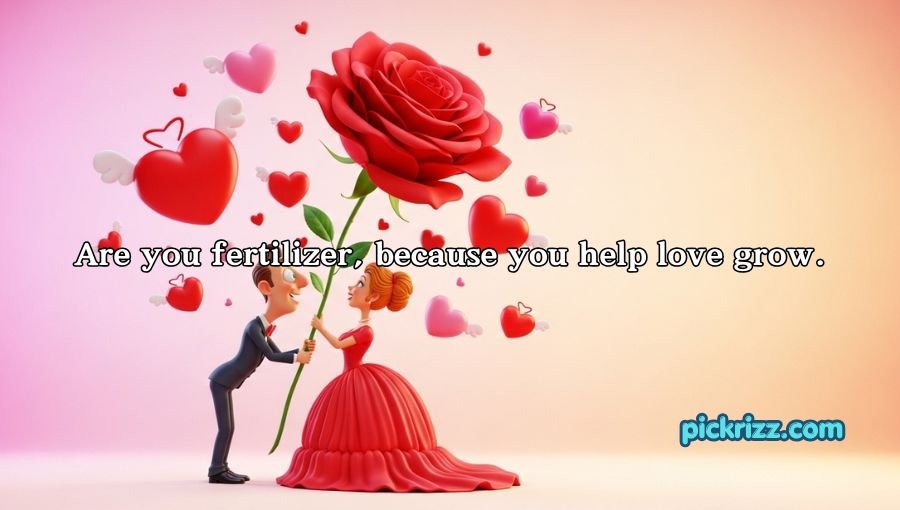 Red Roses Pick Up Lines