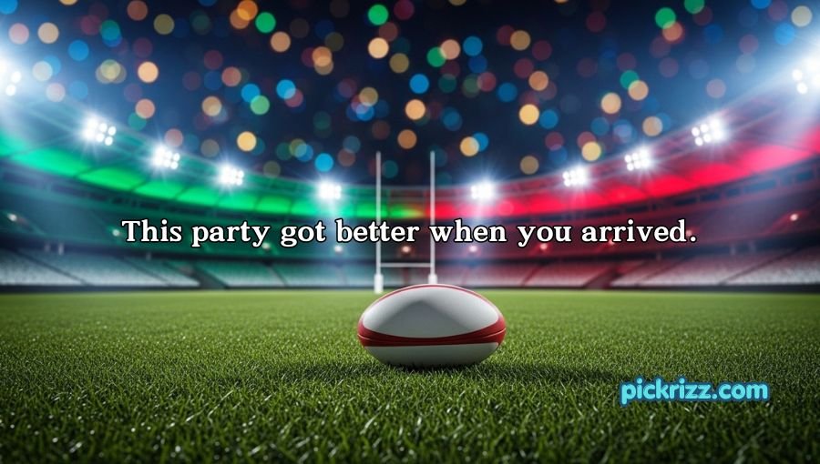 Rugby Pick Up Lines