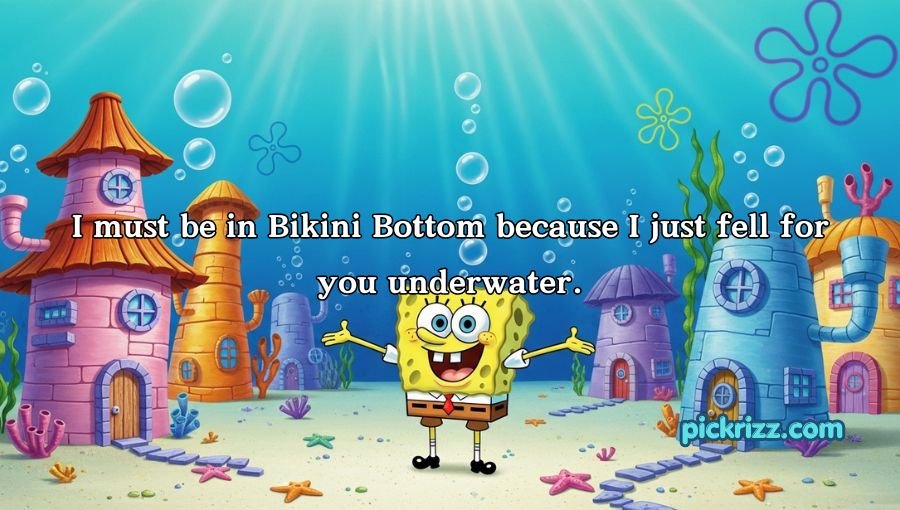 SpongeBob Pick Up Lines