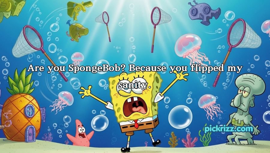 SpongeBob Pick Up Lines