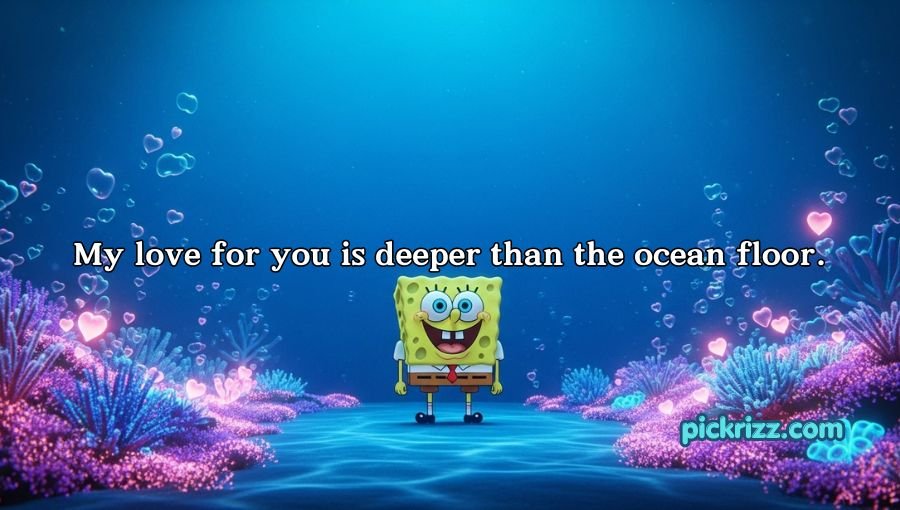 SpongeBob Pick Up Lines