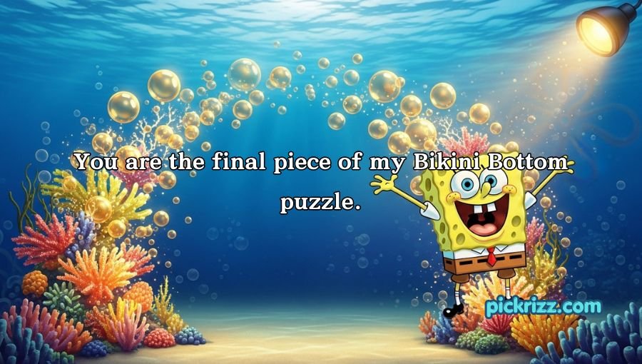 SpongeBob Pick Up Lines