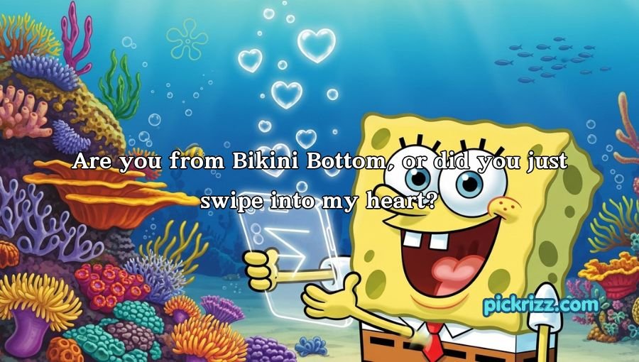 SpongeBob Pick Up Lines