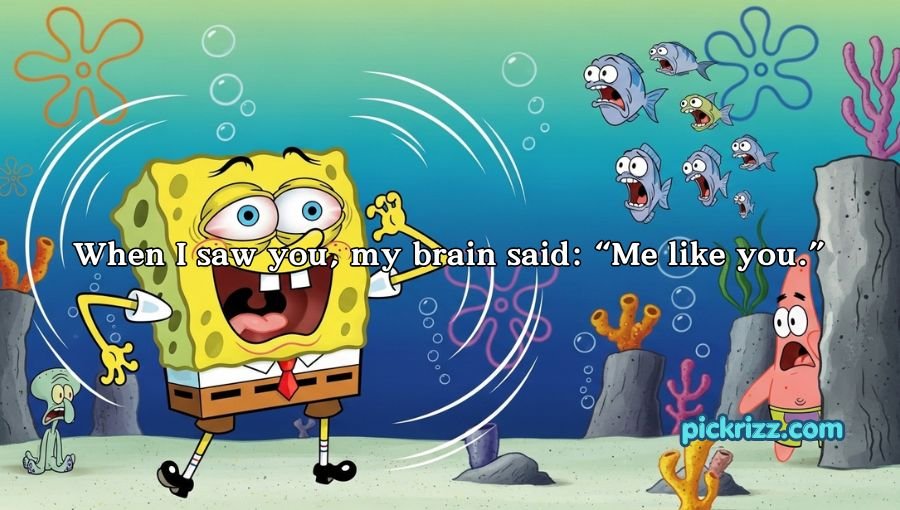 SpongeBob Pick Up Lines