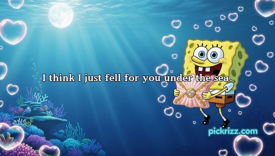 SpongeBob Pick Up Lines