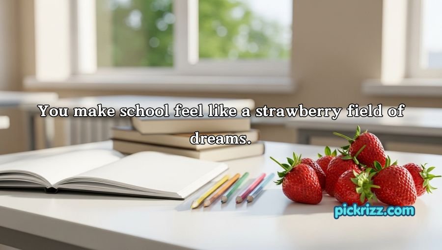 Strawberry Pick Up Lines