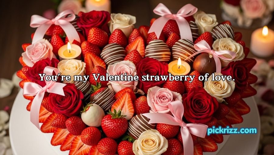 Strawberry Pick Up Lines