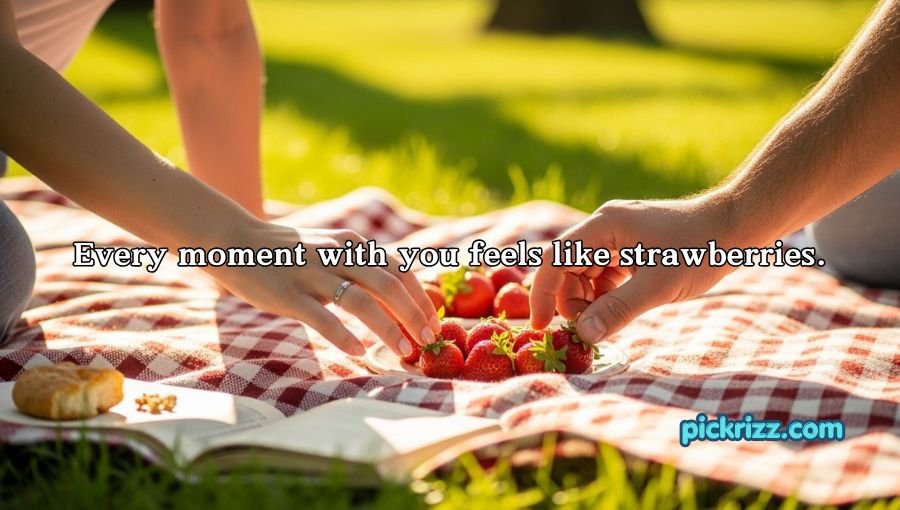Strawberry Pick Up Lines