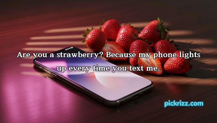 Strawberry Pick Up Lines