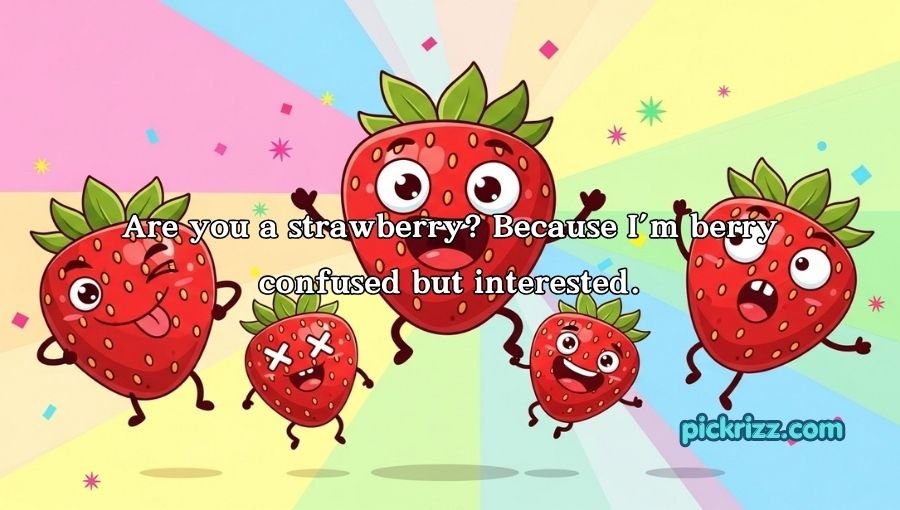 Strawberry Pick Up Lines