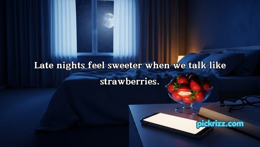 Strawberry Pick Up Lines