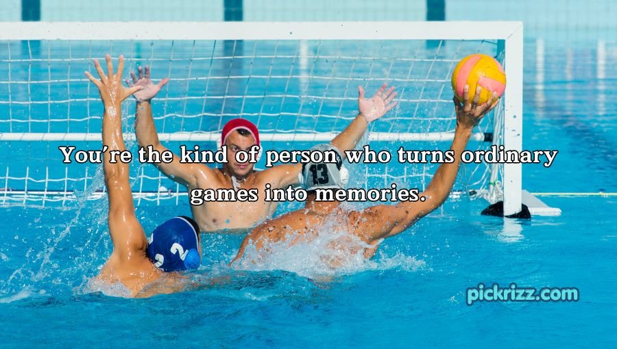 Water Polo Pick Up Lines