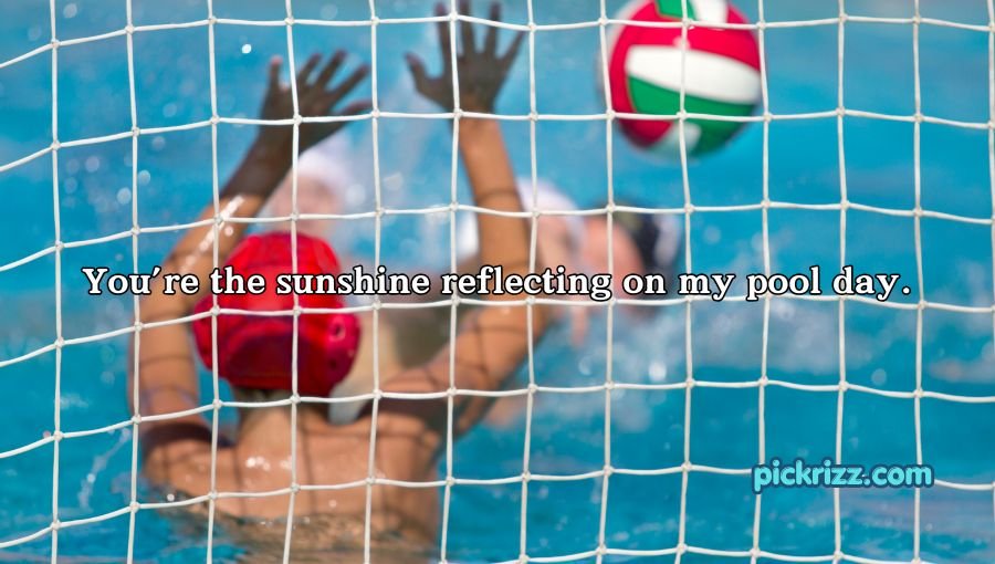 Water Polo Pick Up Lines