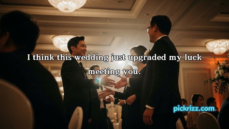 Wedding Pick Up Lines